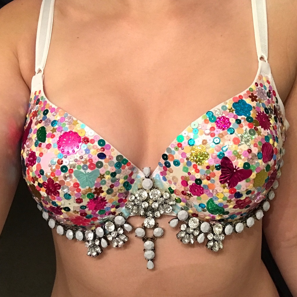 Handmade festival / rave bra